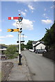 SH6918 : Railway Signals at Penmaenpool by Jeff Buck
