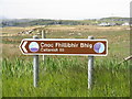NB2232 : Sign for Calanais III by M J Richardson