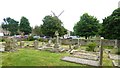 Graveyard at West Blatchington church