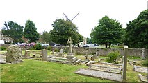 TQ2706 : Graveyard at West Blatchington church by Shazz