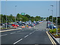 New access to hospital car park