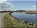 The old quay at Hen Foryd