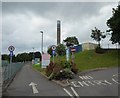 SJ8743 : Stoke-on-Trent: entrance to and exit from the Stoke Incinerator by Jonathan Hutchins