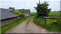 Track and footpath to Ty