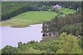 Loch Gynack and Pitmain Lodge