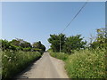 Hall Lane & footpath