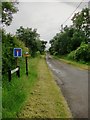 Landwick Lane, after rain