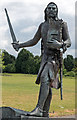 NY3259 : Statue - King Edward I - Burgh by Sands - June 2016 by The Carlisle Kid