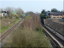 TQ2181 : Railways, North Acton by Robin Webster