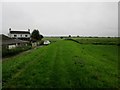 Footpath  on  top  of  the  River  Aire  flood bank