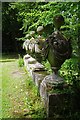 A Line of Urns in The Gibberd Garden