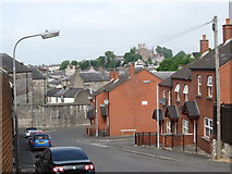 H8845 : View west along Grove Terrace towards Armagh Gaol by Eric Jones