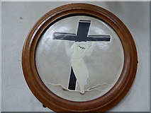 SU8068 : St Paul, Wokingham: Second Station of the Cross by Basher Eyre