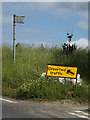 Roadsign off Barking Road