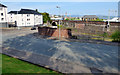 Old railway yard at Knowe Road