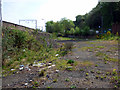 Old railway yard at Knowe Road