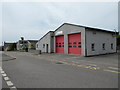 Fire station and library, St Just