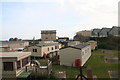 Caravan park overlooking Lancing Beach