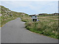 NF7910 : Road junction at Acairseid MhÃ²r by M J Richardson