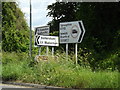 Roadsigns on the B1113 Loraine Way