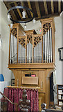 TF8709 : Organ, All Saints' church, Necton by Julian P Guffogg
