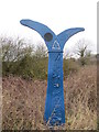 SU5392 : Blue Signpost by Bill Nicholls