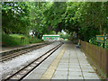 SP9224 : Page's Park station,  Leighton Buzzard Light Railway by Robin Webster
