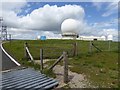 NY7132 : Radar installation on Great Dun Fell by Oliver Dixon