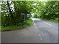 Looking south on Ockley Lane from Wellhouse Lane