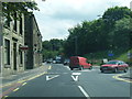 A681 at Cowpe Road junction