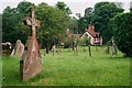SP7416 : Waddesdon churchyard by John Winder