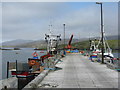 NG2196 : The pier at Scalpay/Scalpaigh by M J Richardson