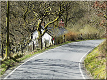SN7973 : Cottage in the Valley, near Cwmystwyth by David Dixon