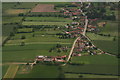 Laxton including Town End and Toad Lane: aerial 2016