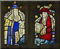TG1124 : Detail, Window n.II Ss Peter & Paul church, Salle by J.Hannan-Briggs