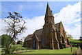 The church of St Giles in Gaydon village