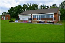 SE2236 : Rodley Cricket Club, Moss Bridge Road, Leeds by Mark Stevenson
