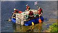 The Junk Boat Challenge at Leeds Waterfront Festival 2016