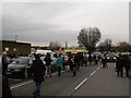 Match day, Merton Meadow car park