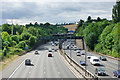 M25, Merstham, looking west