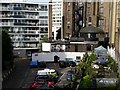 Elms Mews from Room 466 of the Corus Hotel, Lancaster Gate