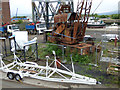 Old crane at James Watt Dock