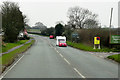 A49 Tarporley Road Passing Brookside Fisheries