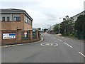 An access road into Coleshill Industrial Estate