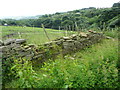 Footpath at the site of Green Field, Queensbury