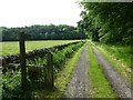 Public footpath to Cambo and Prior Hall