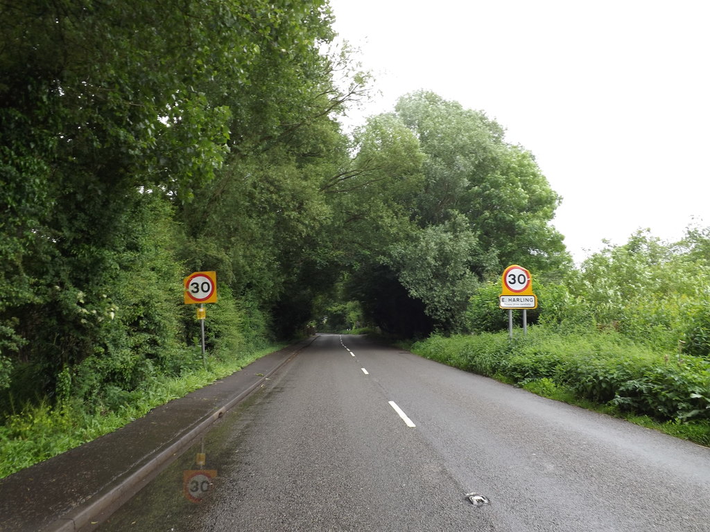 Entering East Harling On The B1111 © Geographer Cc By Sa20