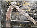 Gate detail at Buckland Abbey