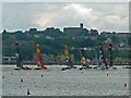 ST1873 : Extreme sailing 2016 (5), Cardiff Bay by Robin Drayton