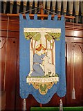 TL2796 : St Mary, Whittlesey: banner (II) by Basher Eyre